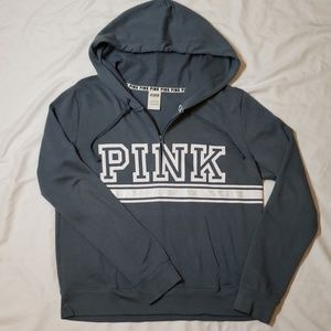Victoria Secret Pink 1/4 zip up hoodie